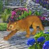 Design Toscano JQ5745 22 1/2 Inch Prowling Mountain Cougar Statue