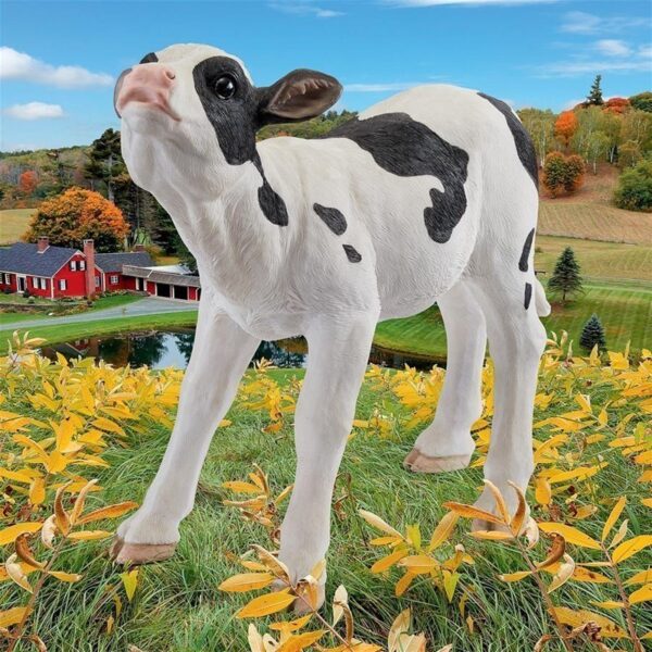 Design Toscano JQ5999 18 1/2 Inch Clarabelle the Cow Statue