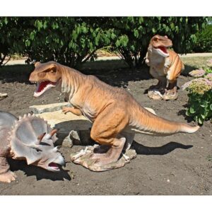 Design Toscano JQ6173 29 1/2 Inch Scaled Trex Dinosaur Statue