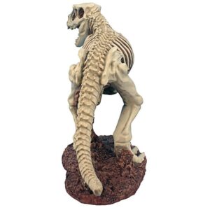 Design Toscano JQ6481 Prehistoric 21 1/2 Inch T-Rex Dinosaur Skeleton Statue