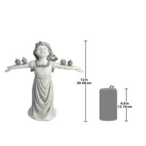 Design Toscano JQ6965 12 Inch Small Basking in Gods Glory Statue