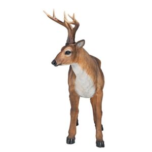 Design Toscano JQ7105 28 Inch Standing Big Rack Buck Deer Statue