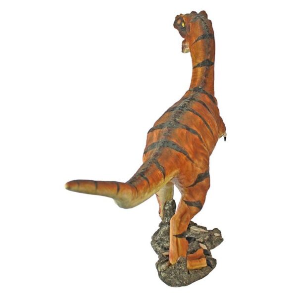 Design Toscano JQ7803 20 1/2 Inch Velociraptor Scaled Dinosaur Statue