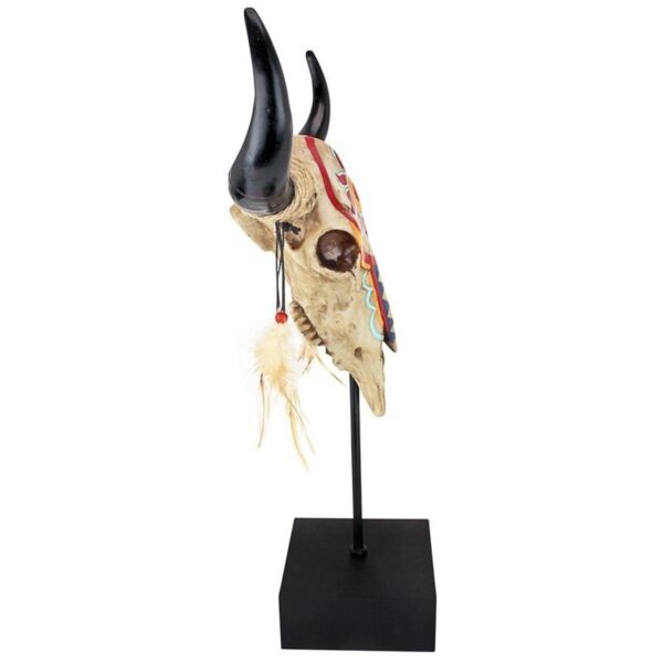 Design Toscano JQ7892 12 Inch Western Desert Sun Cow Skull Statue