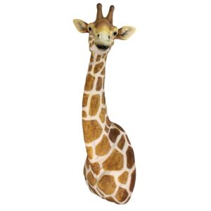 Design Toscano JQ8542 7 Inch African Savanna Giraffe Wall Sculpture