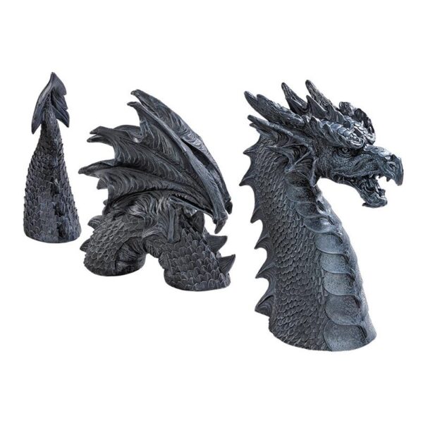 Design Toscano JQ8618 28 Inch Dragon of Falkenberg Castle Moat Statue