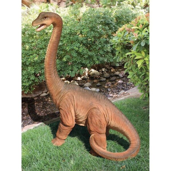 Design Toscano JQ86192 33 Inch Brachiosaurs Scaled Dinosaur Statue