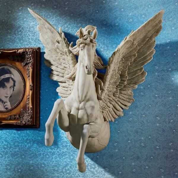 Design Toscano JQ8813 20 Inch Divine Pegasus Winged Stallion Frieze