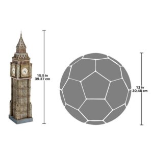 Design Toscano JQ8908 3 Inch Big Ben Clock Tower Statue