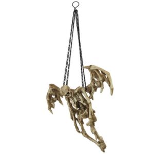 Design Toscano JQ9661 10 Inch Suspending Death Gothic Skeleton Hanging Sculpture