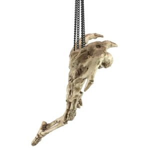 Design Toscano JQ9661 10 Inch Suspending Death Gothic Skeleton Hanging Sculpture