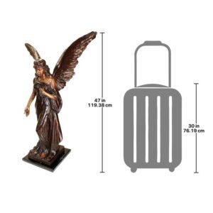 Design Toscano KW57989 33 1/2 Inch Heavens Angel Statue - Bronze