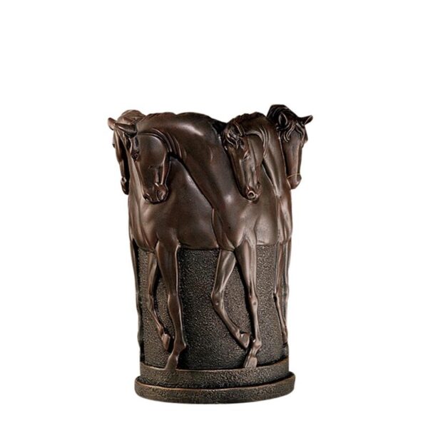 Design Toscano KY017 8 1/2 Inch Six Stallions of the Hippodrome Vase