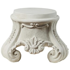 Design Toscano KY0631 21 Inch Rococo Plinth