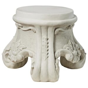 Design Toscano KY0631 21 Inch Rococo Plinth