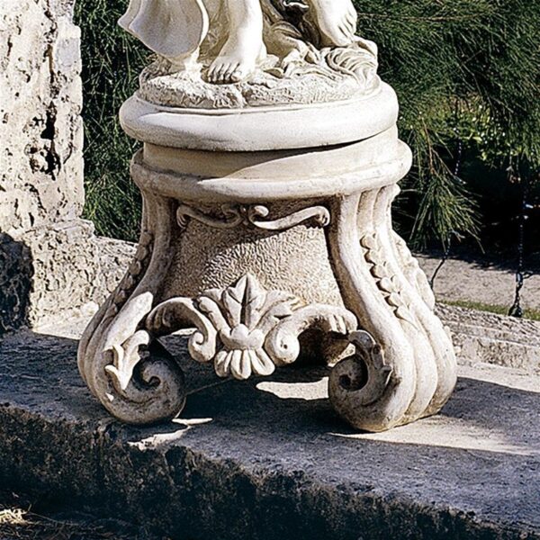 Design Toscano KY0631 21 Inch Rococo Plinth