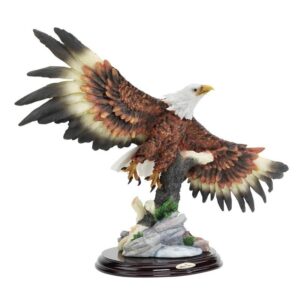 Design Toscano KY10123 16 Inch Wingspan Bald Eagle Statue