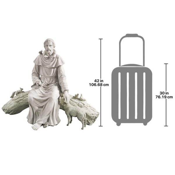 Design Toscano KY1390 49 Inch In Natures Santuary St Francis Statue