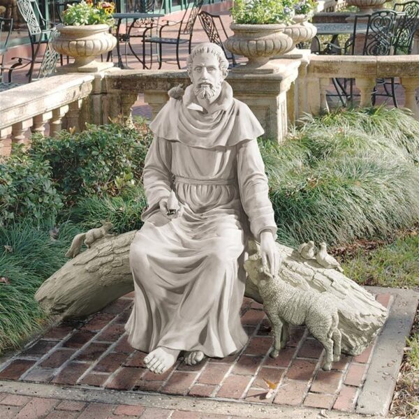 Design Toscano KY1390 49 Inch In Natures Santuary St Francis Statue