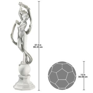 Design Toscano KY1396 10 Inch Gallery Goddess Aurora