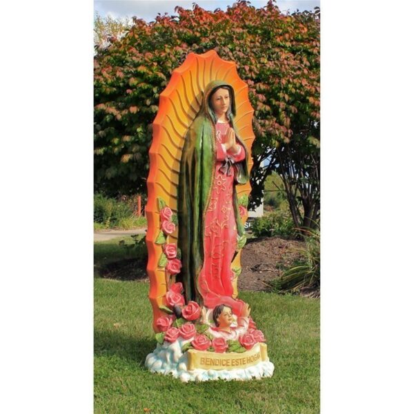 Design Toscano KY1449 19 Inch Grande Virgin of Guadalupe Statue