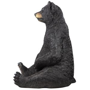 Design Toscano KY18867 32 Inch Zerk Giant Sitting Bear - Black