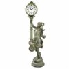 Design Toscano KY19422 7 Inch Verdigris Goddess of Time Clock