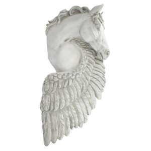 Design Toscano KY208448 14 Inch Wings of Fury Pegasus Plaque