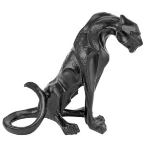 Design Toscano KY2408 9 Inch Rampant Tranquility Black Panther Statue