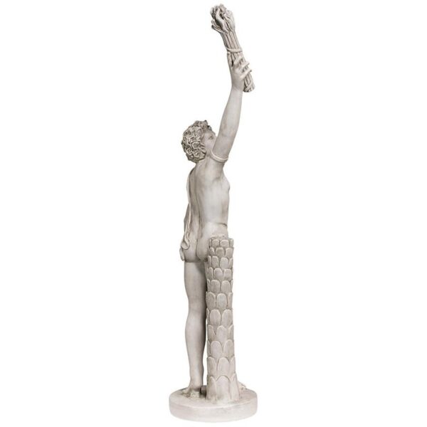 Design Toscano KY47172 15 Inch Torch Bearer by Algardi