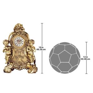 Design Toscano KY5025 13 Inch Saint Remy Cherub Clock