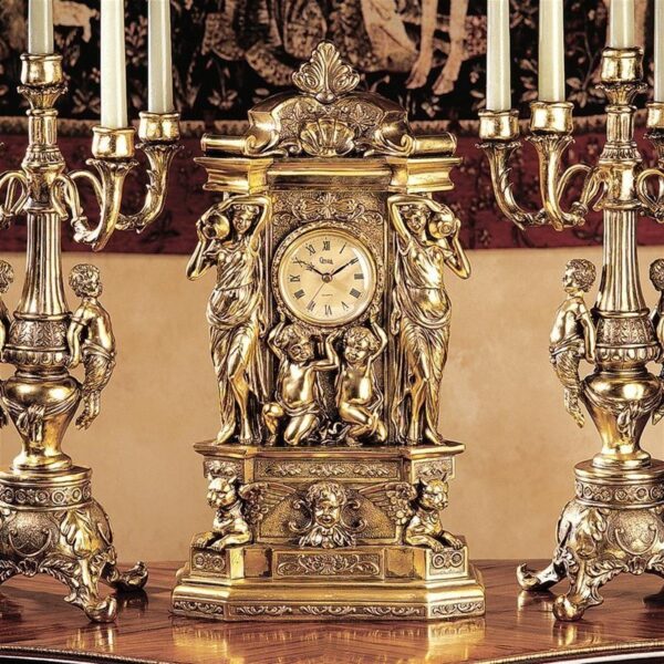 Design Toscano KY5026 11 Inch Chateau Chambord Clock