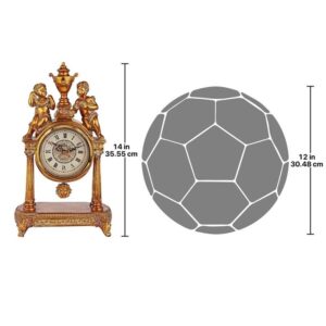 Design Toscano KY5052 8 Inch Arch of Aion God of Time Mantel Clock