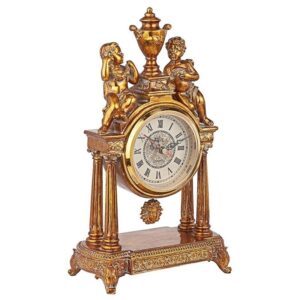 Design Toscano KY5052 8 Inch Arch of Aion God of Time Mantel Clock