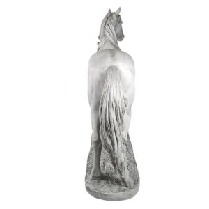 Design Toscano KY5172 48 Inch Majestic Horse Statue - Antique Stone