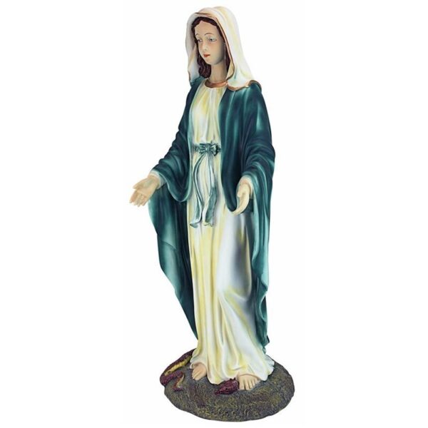 Design Toscano KY53061 9 1/2 Inch Virgin Mary the Blessed Mother Statue