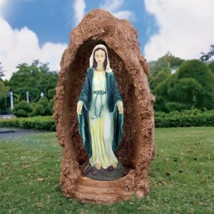 Design Toscano KY53061 9 1/2 Inch Virgin Mary the Blessed Mother Statue