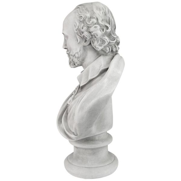 Design Toscano KY5348 12 Inch Large William Shakespeare Bust