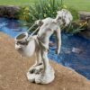 Design Toscano KY6063 13 Inch Young Child Urn Carrier Garden Statue