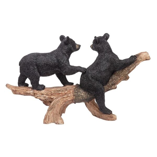 Design Toscano KY69774 30 1/2 Inch Mischievous Bear Cubs Statue