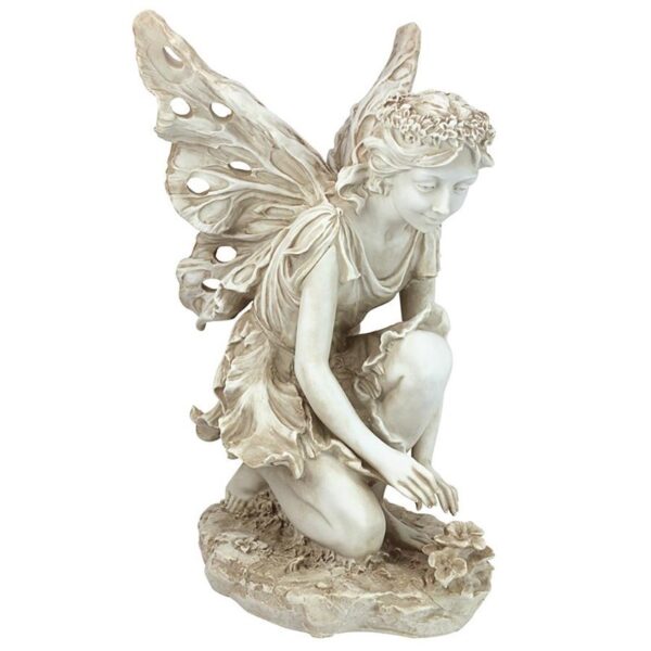 Design Toscano KY71004 12 Inch Fiona the Flower Fairy Statue