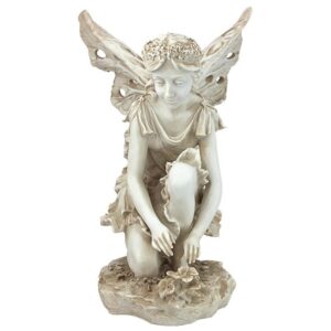 Design Toscano KY71004 12 Inch Fiona the Flower Fairy Statue