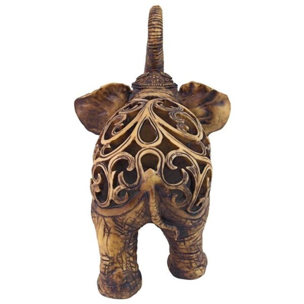 Design Toscano KY710971 11 1/2 Inch Jali Elephant, Large