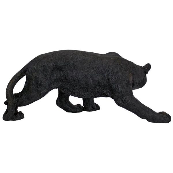 Design Toscano KY71174 26 Inch Medium Shadowed Predator Panther - Black