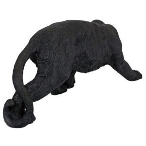 Design Toscano KY71174 26 Inch Medium Shadowed Predator Panther - Black