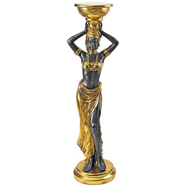 Design Toscano KY743 14 Inch Standing Negresse Pedestal