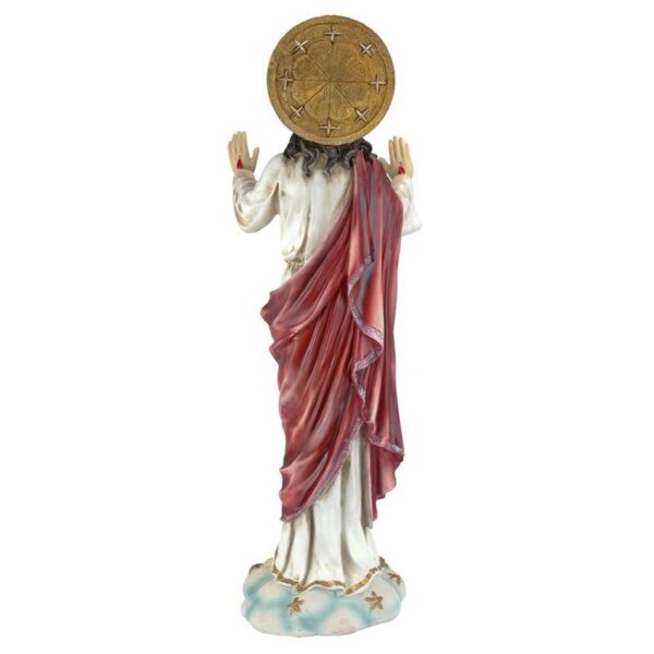 Design Toscano KY913 8 Inch Sacred Heart of Jesus Statue