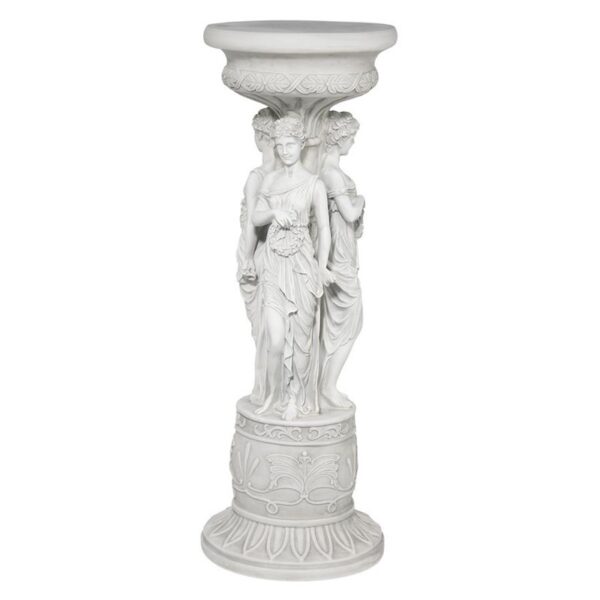 Design Toscano KY992 10 1/2 Inch Chatsworth Manor Pedestal