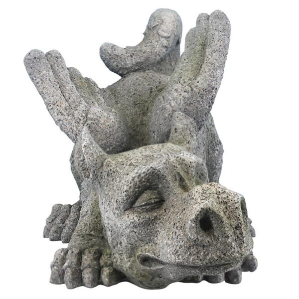 Design Toscano LY38021 9 Inch Pounce the Mischievous Dragon Statue