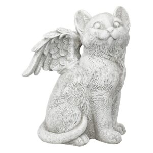 Design Toscano LY7154091 8 Inch Large Loving Friend Memorial Cat Angel